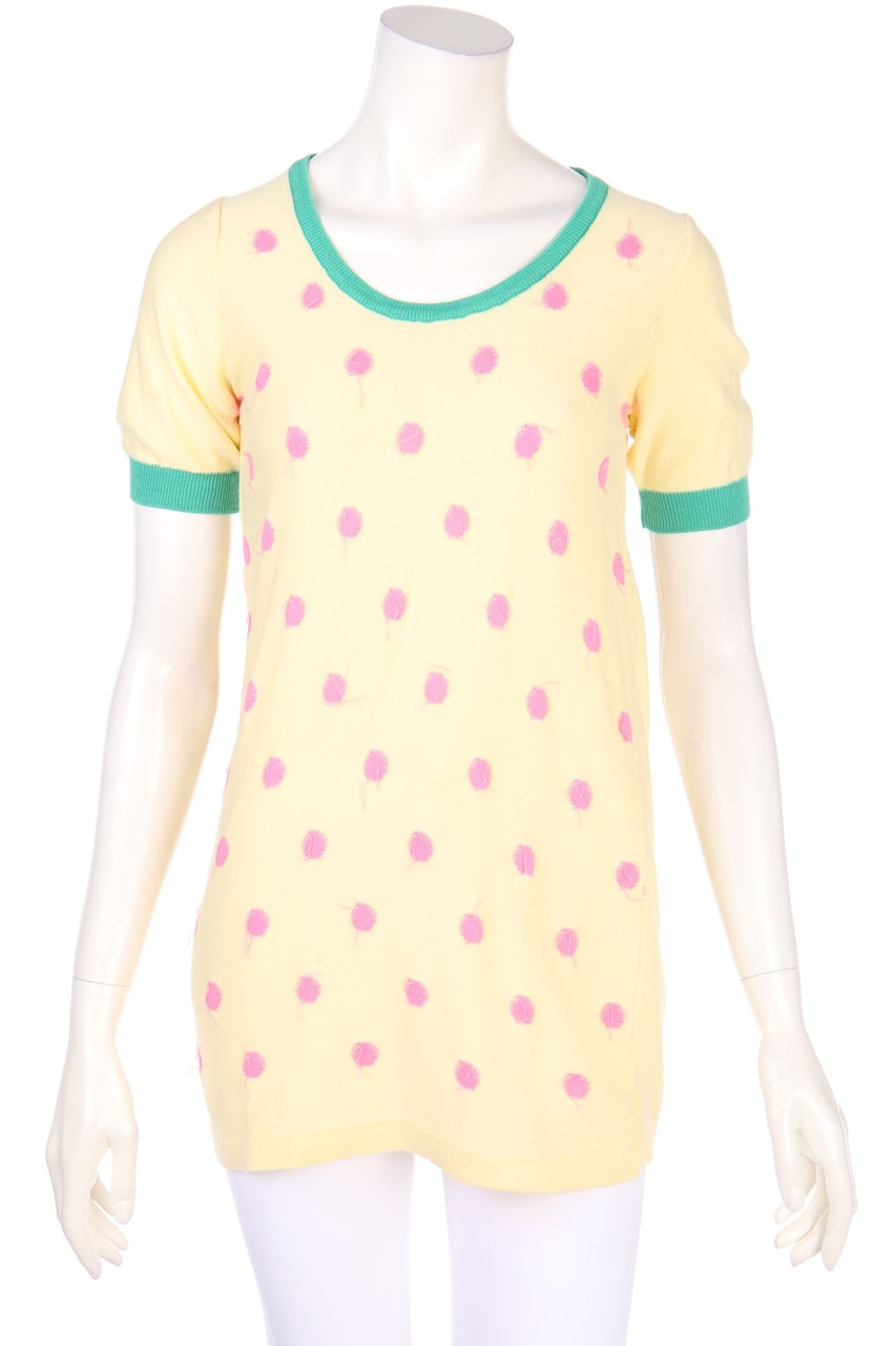 DIMORA - Strick-Pullover mit Punkten - S