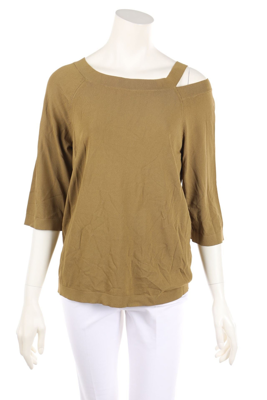 LIVIANA CONTI - Strick-Pullover mit Cut-out - D 38