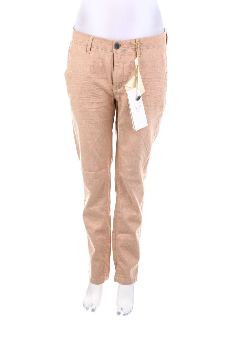 WHITE SIVIGLIA - Pants, Cotton-blend, Linen-Blend - W30