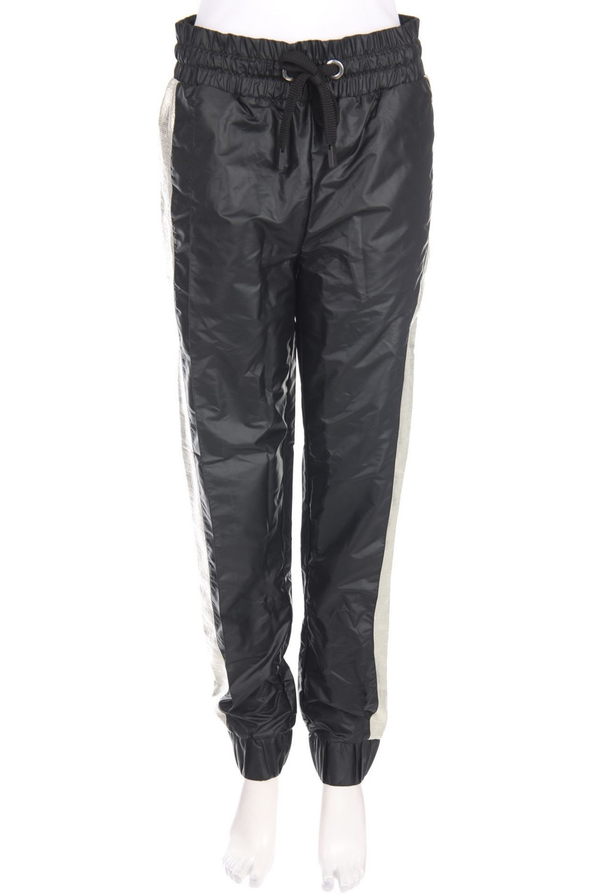 NO KA OI - Jogger Pants with Metallic Effect - L