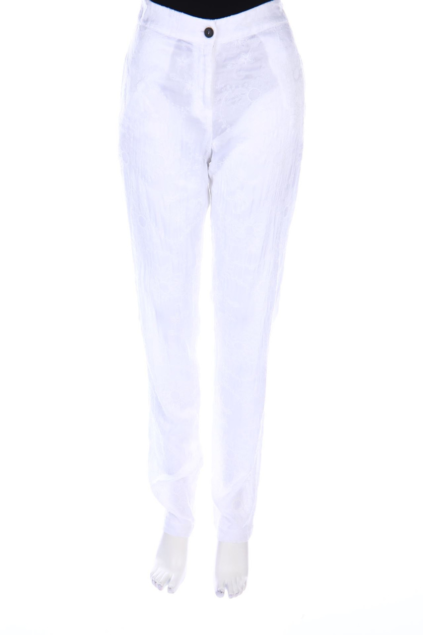 phisique du role - Pants, Cotton-blend with Embroideries - D 38