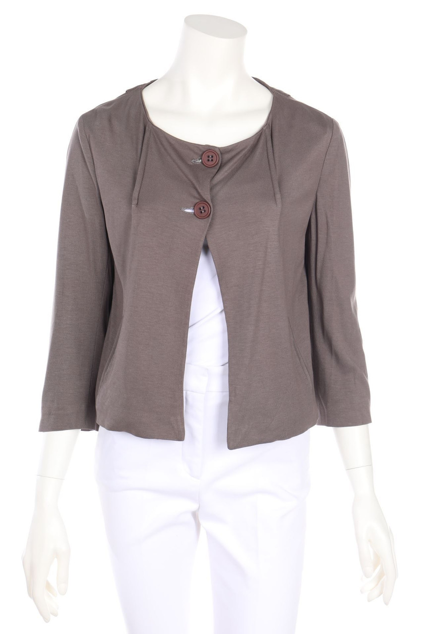 MONIKA VARGA milano - Cardigan mit Falten - D 36