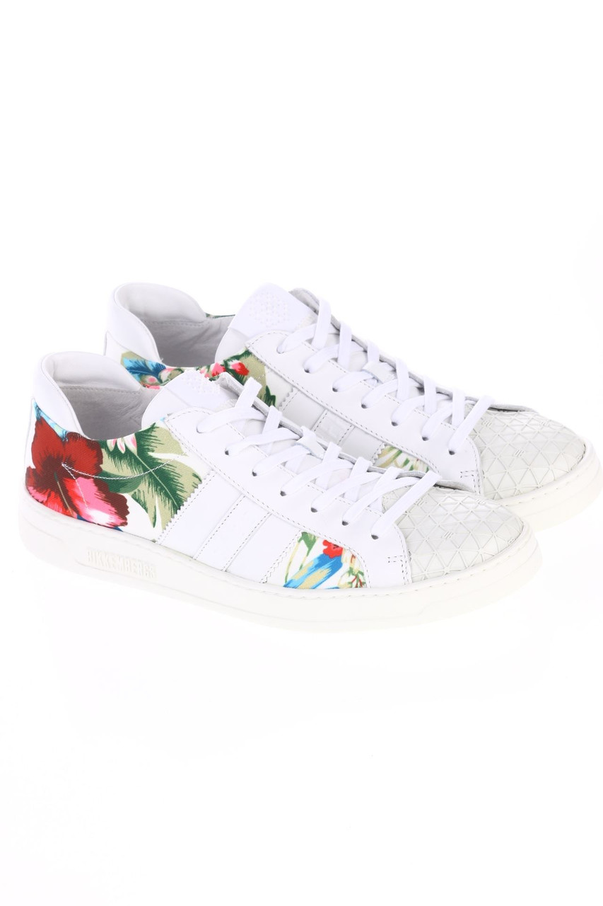 BIKKEMBERGS - low-top sneakers with Tropical Print