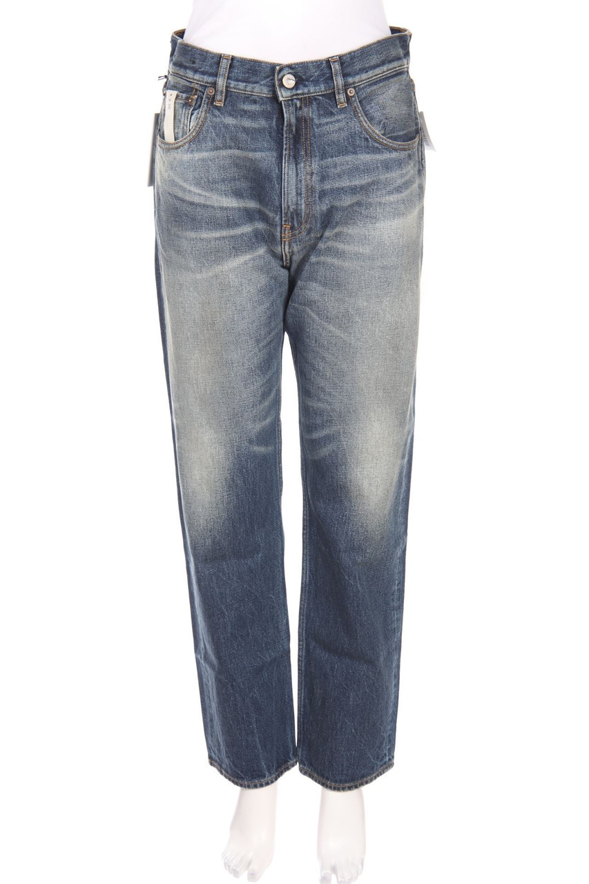 COVERT - straight cut used look jeans with Logo Application - W26