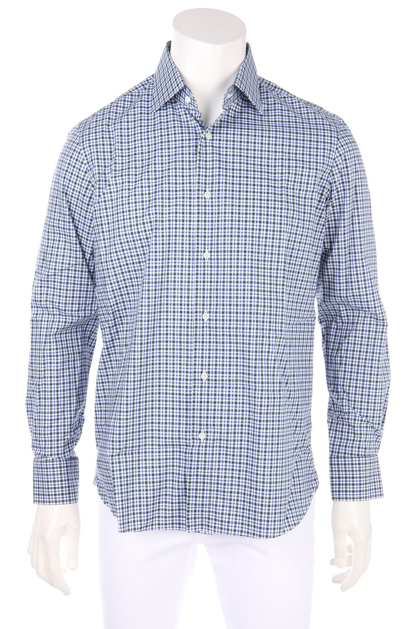 SIMEONE NAPOLI - Hemd mit Karo-Muster - 39