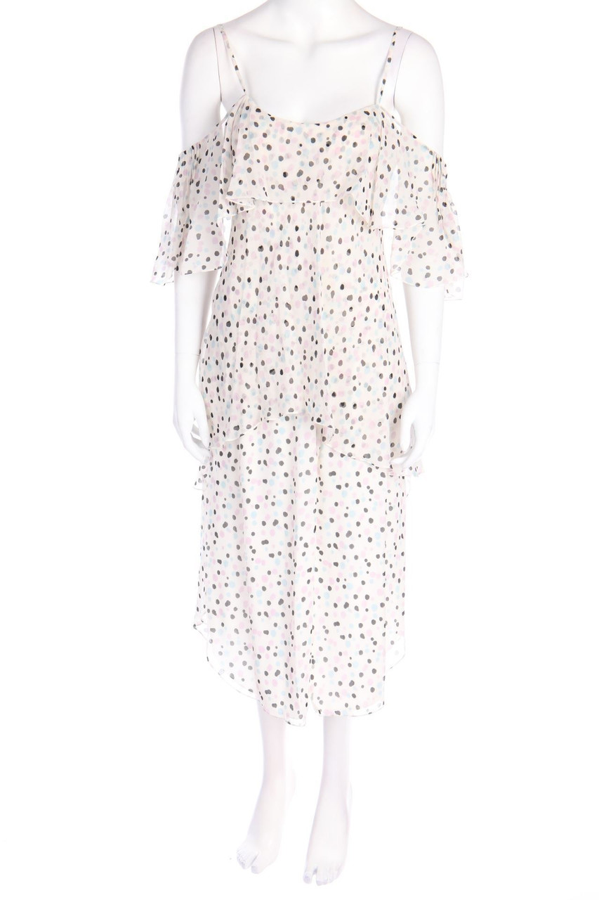 MAIYET - Cocktail Dress made of Silk with Dots - D 38