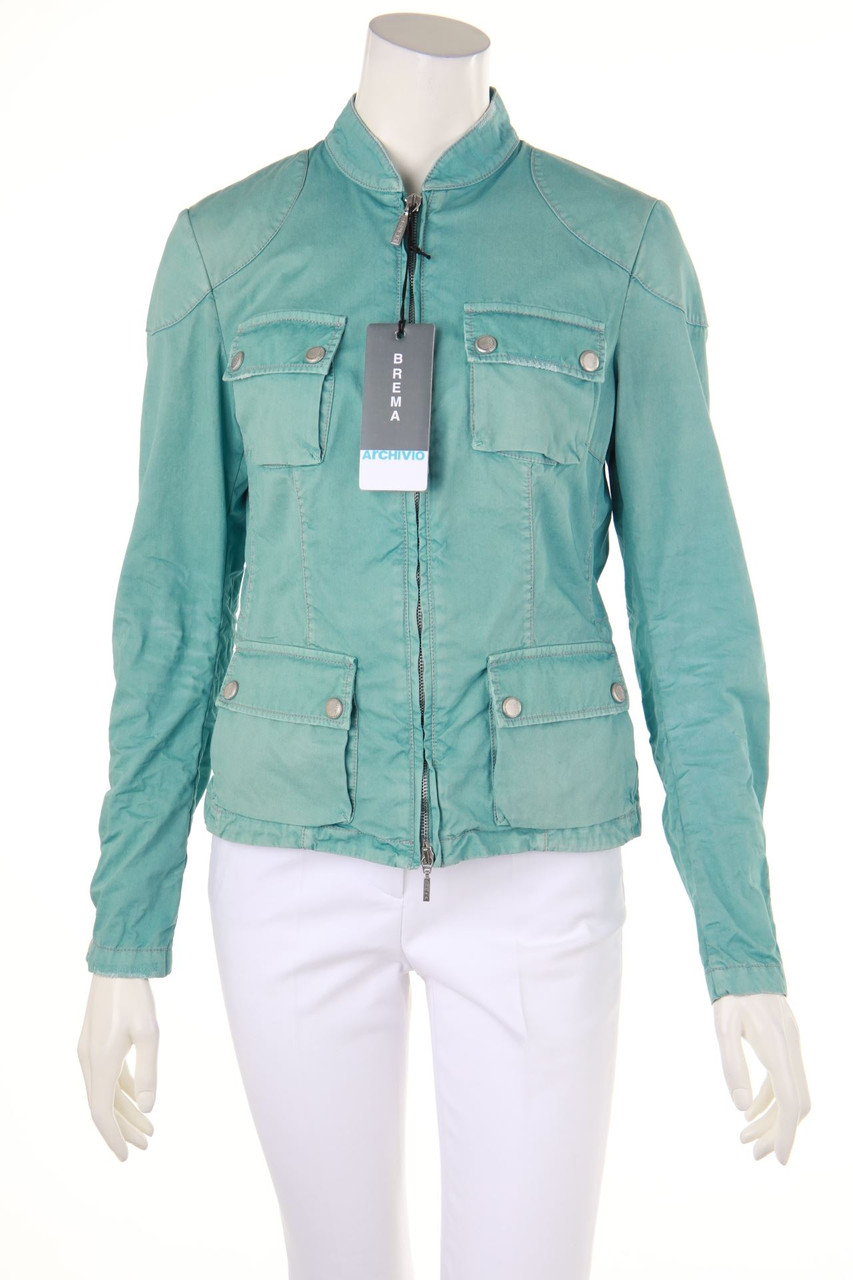 BREMA - Garment Dyed-Jacket with Patch Pockets - D 36