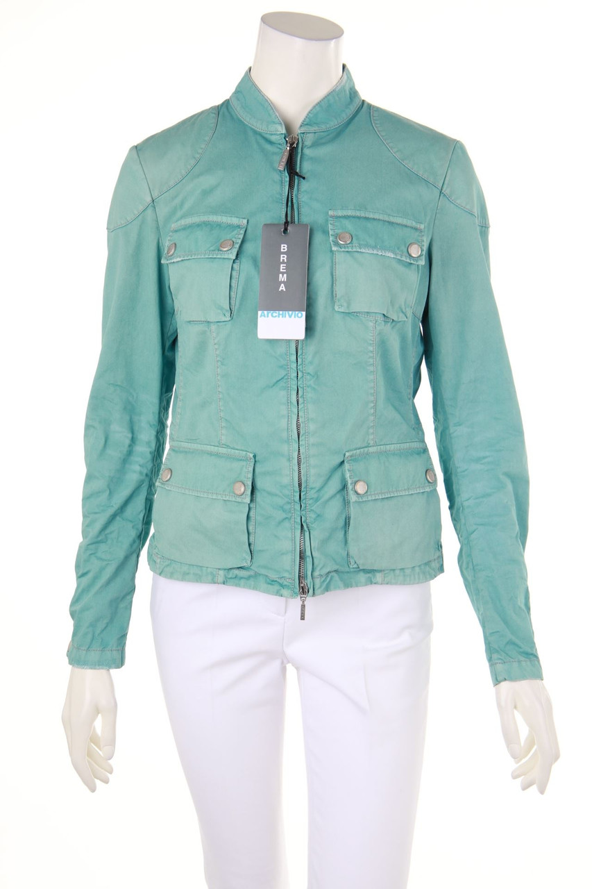 BREMA - Garment Dyed-Jacket with Patch Pockets - D 36