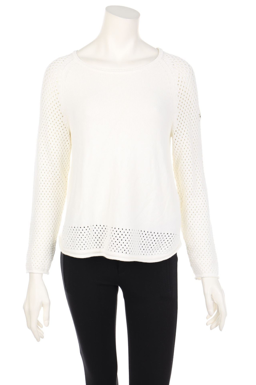 Moncler - Strick-Pullover mit Logo-Stickerei - M