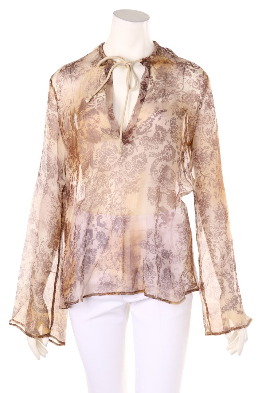 luk´s BY LUCA PECORARI - Chiffon-Blouse with Print - L