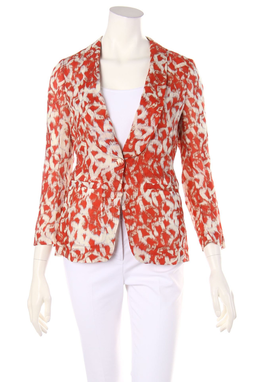 Gold Case - Blazer mit Print - D 42