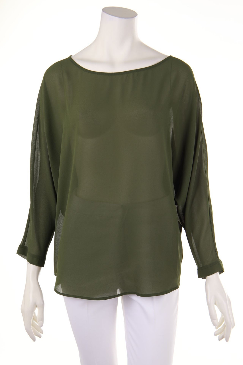 christies à porter - Blouse with Batwing Sleeves - D 38
