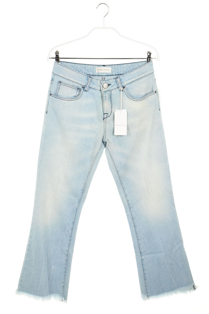 OneDress OneLove - Straight Cut Destroyed Jeans - W27