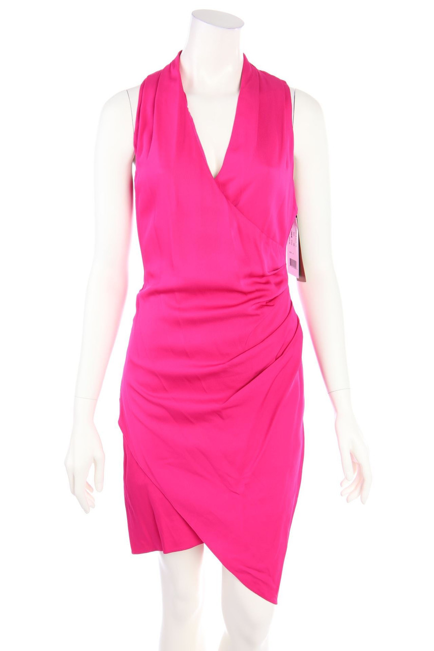 Nicole Miller - Kleid in Wickel-Optik - D 36