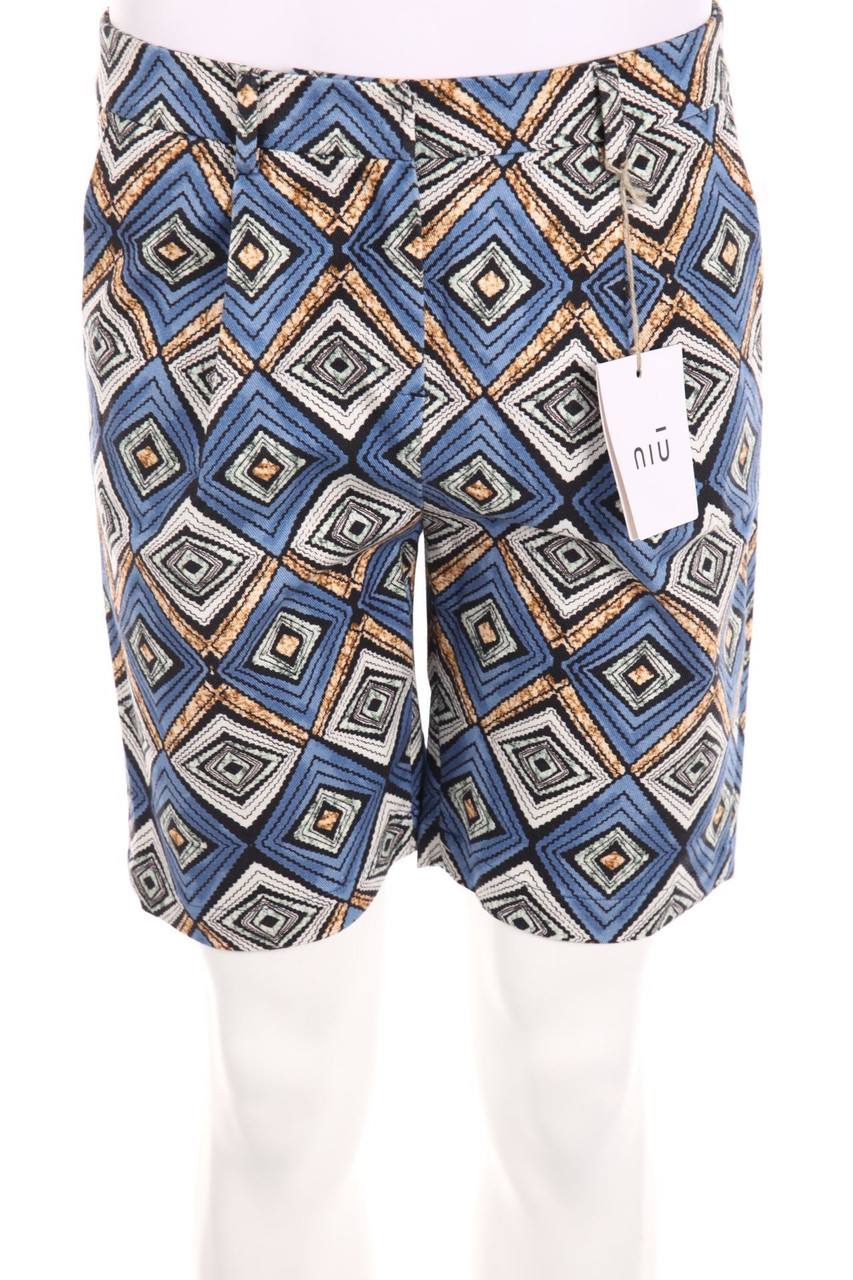 NIU - Shorts mit Ethno-Print - M