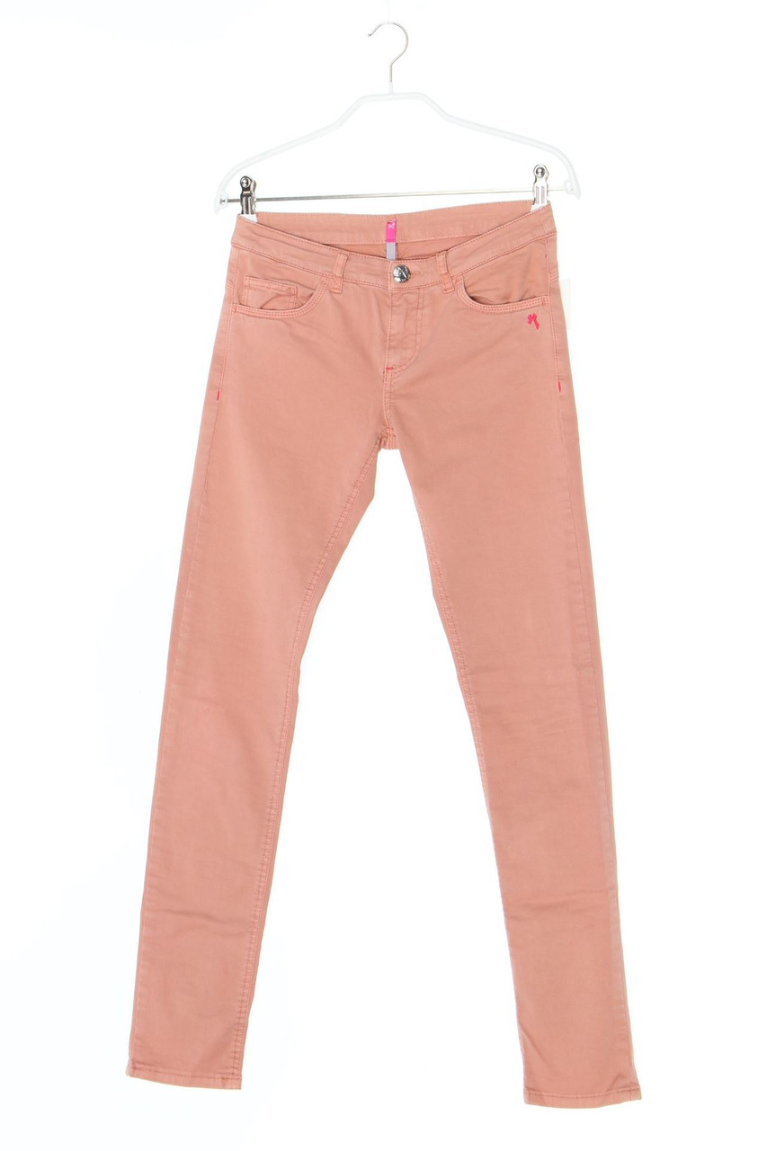 Scee by Twin-set - Skinny-Hose mit Logo-Patch - W27