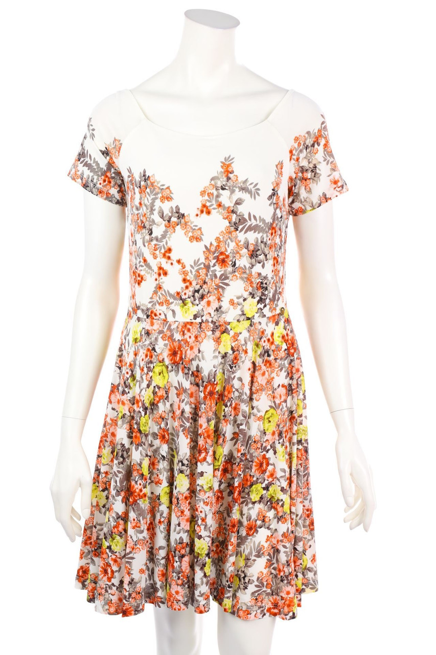 Angelo Marani - Dress with Flower Print - D 36
