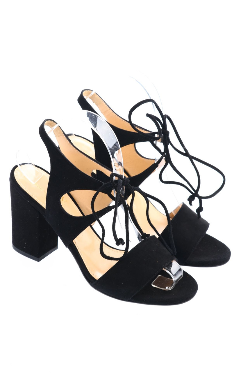 V Italia - Wildleder-Sandaletten mit Schnürung