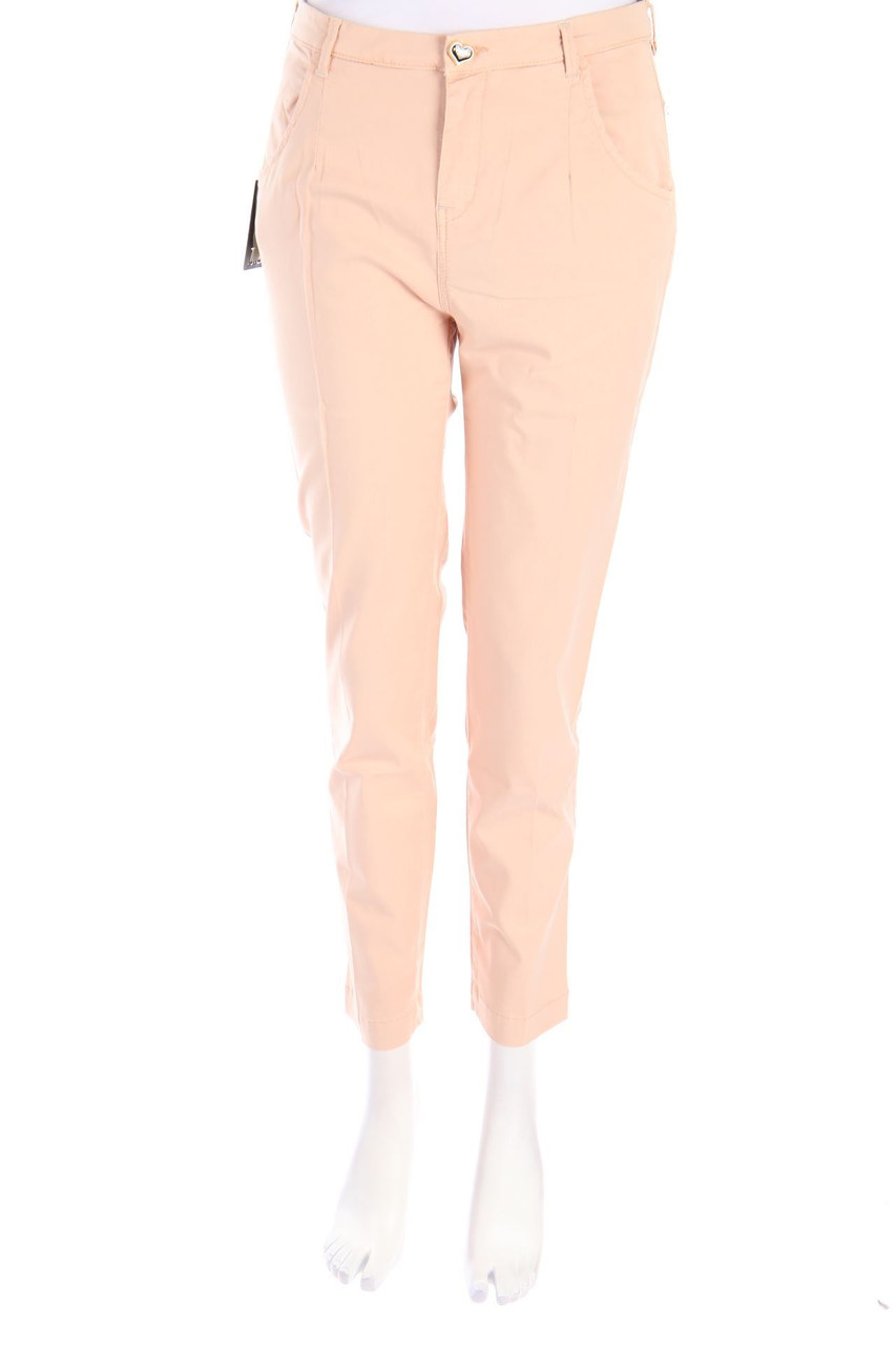 TWINSET T.S.J. - Chino-Hose mit Schmuck-Knöpfen - S