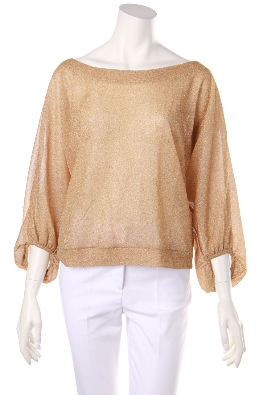 I LOVE POP - Glitzer-3/4-Arm-Shirt - L