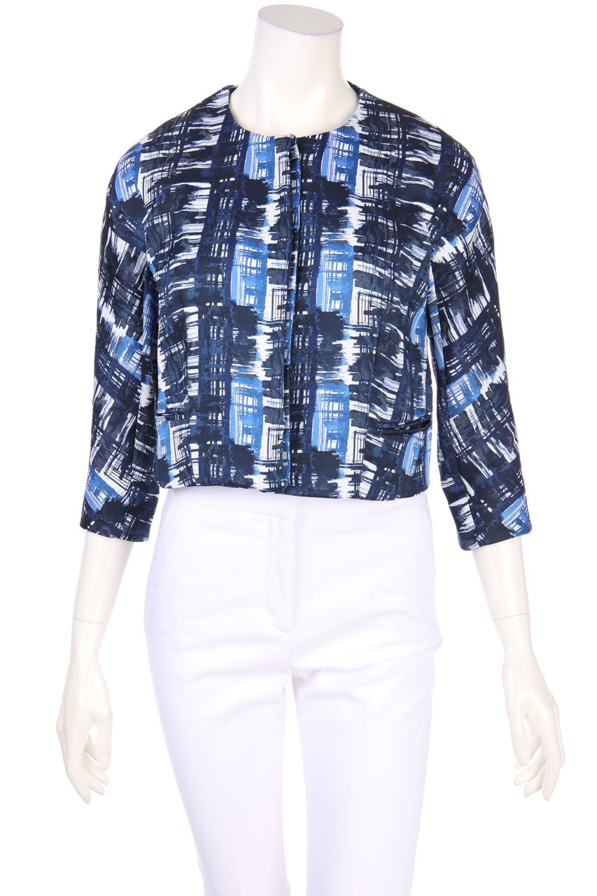 OSCAR DE LA RENTA - Print-Jacket with Silk - D 36