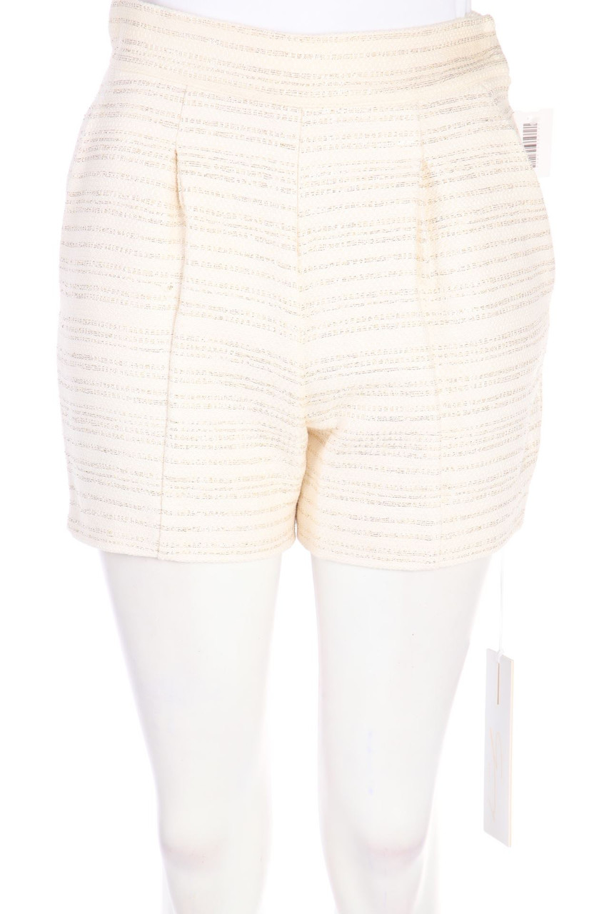 Genny - Shorts mit Metallic-Effekt - W28