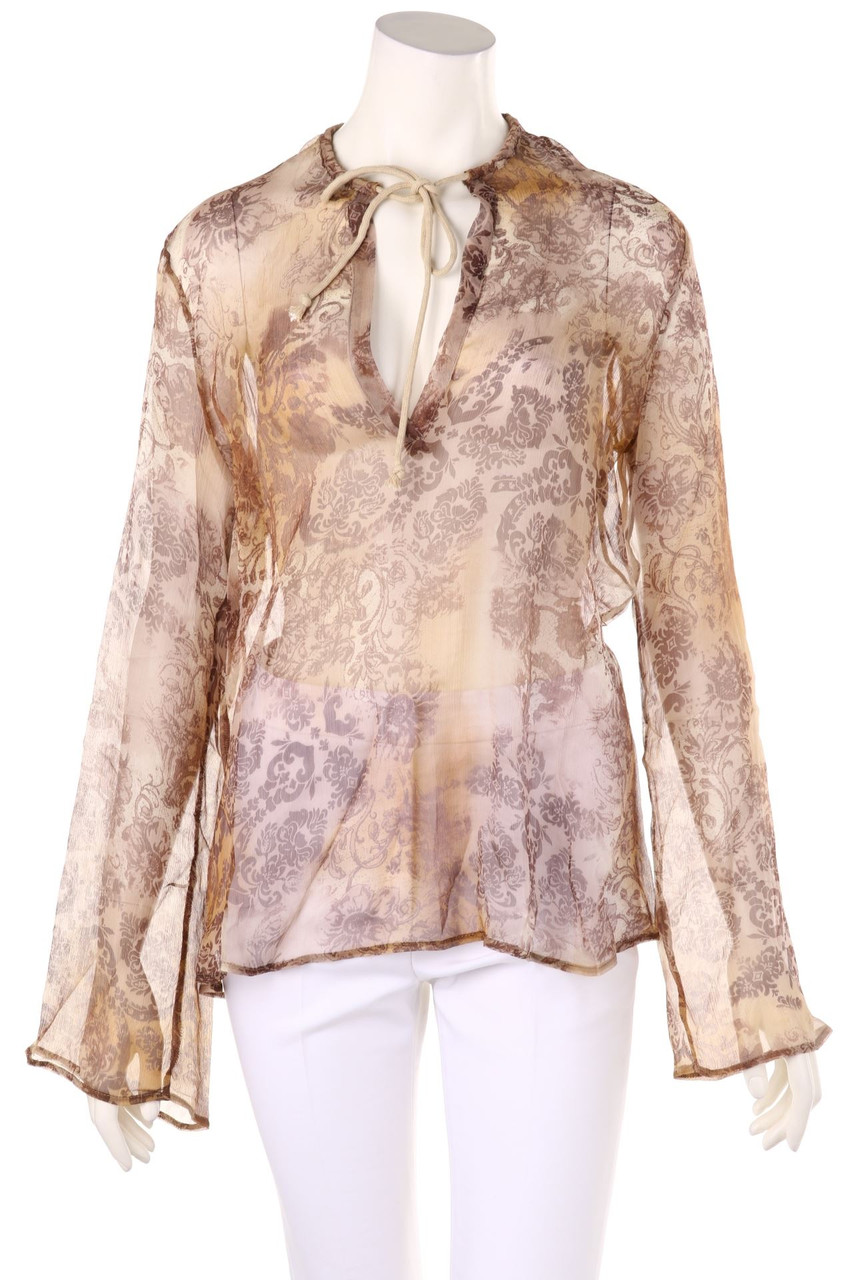 luk´s BY LUCA PECORARI - Chiffon-Blouse with Print - M