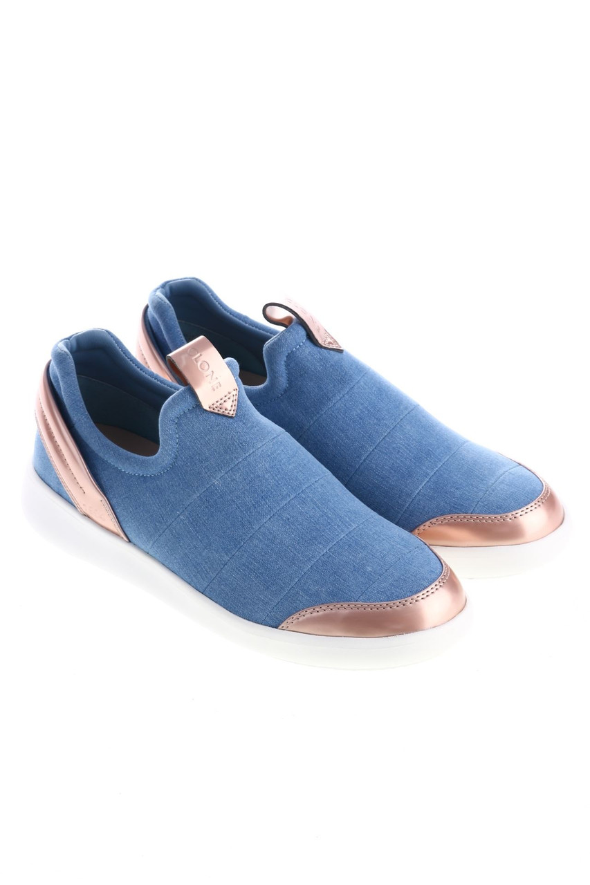 CLONE - Low-Top Sneakers in Denim-Optik