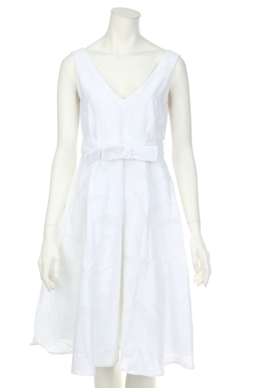 PAROSH - Cocktail Dress with Bow - S