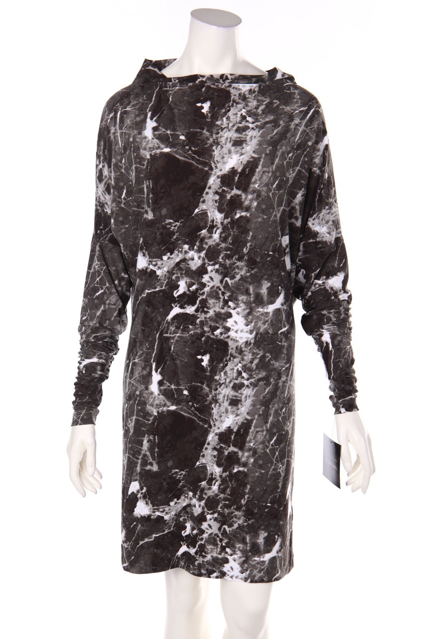 KAMALIKULTURE BY NORMA KAMALI - Dress with Print with Cowl Neck - XS