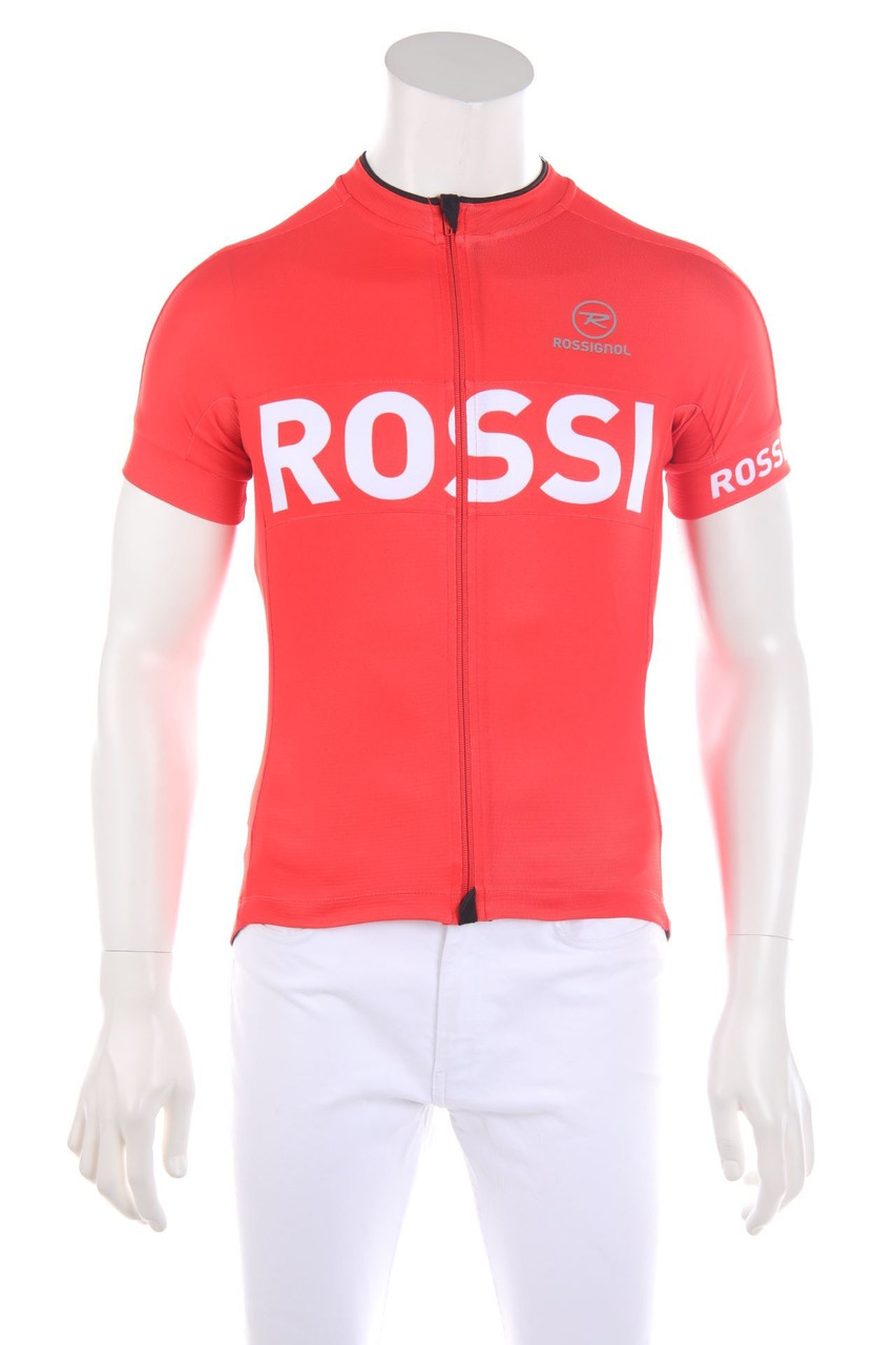 ROSSIGNOL - Sport-Shirt mit Reißverschluss mit Logo-Print - S