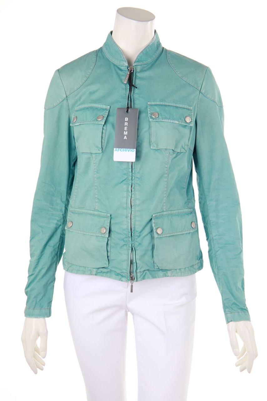 BREMA - Garment Dyed-Jacket with Patch Pockets - D 38