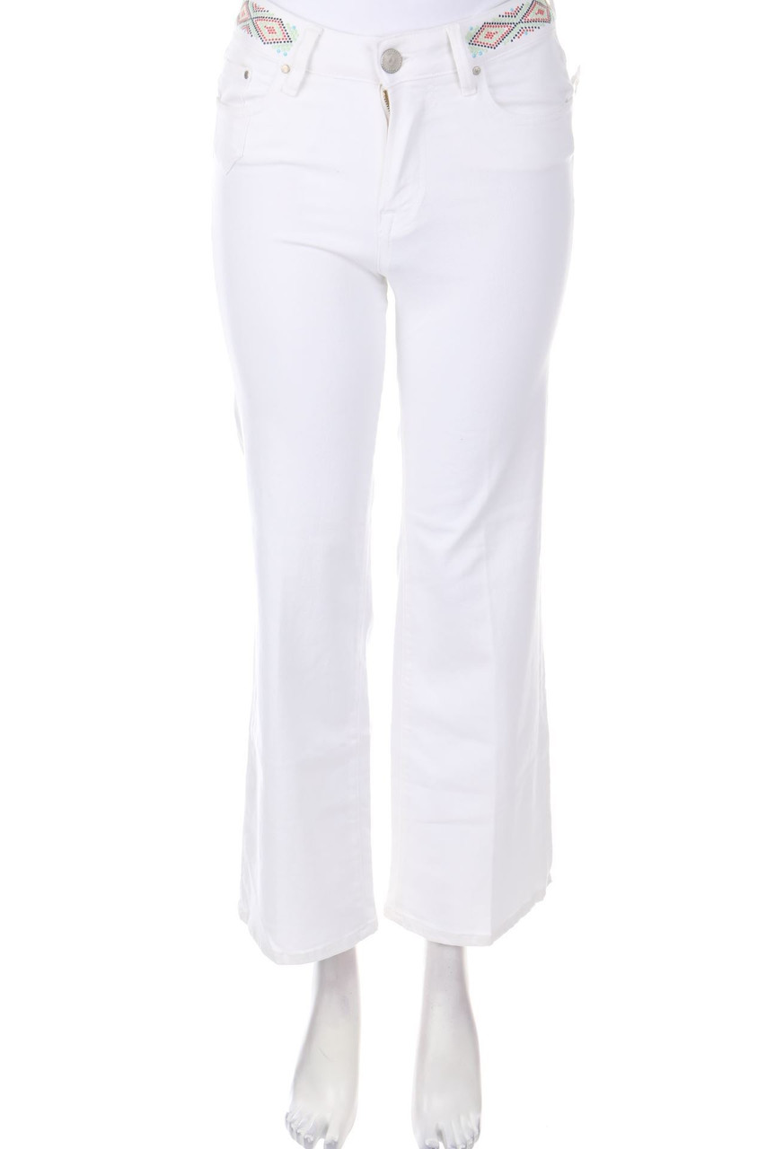 DON´T CRY - Straigh Cut Jeans with Jewelry Stones - W26