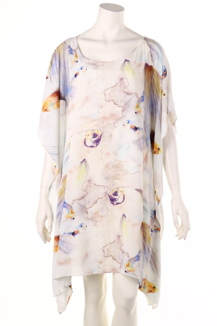 BEGGON - Kleid mit Print - D 42