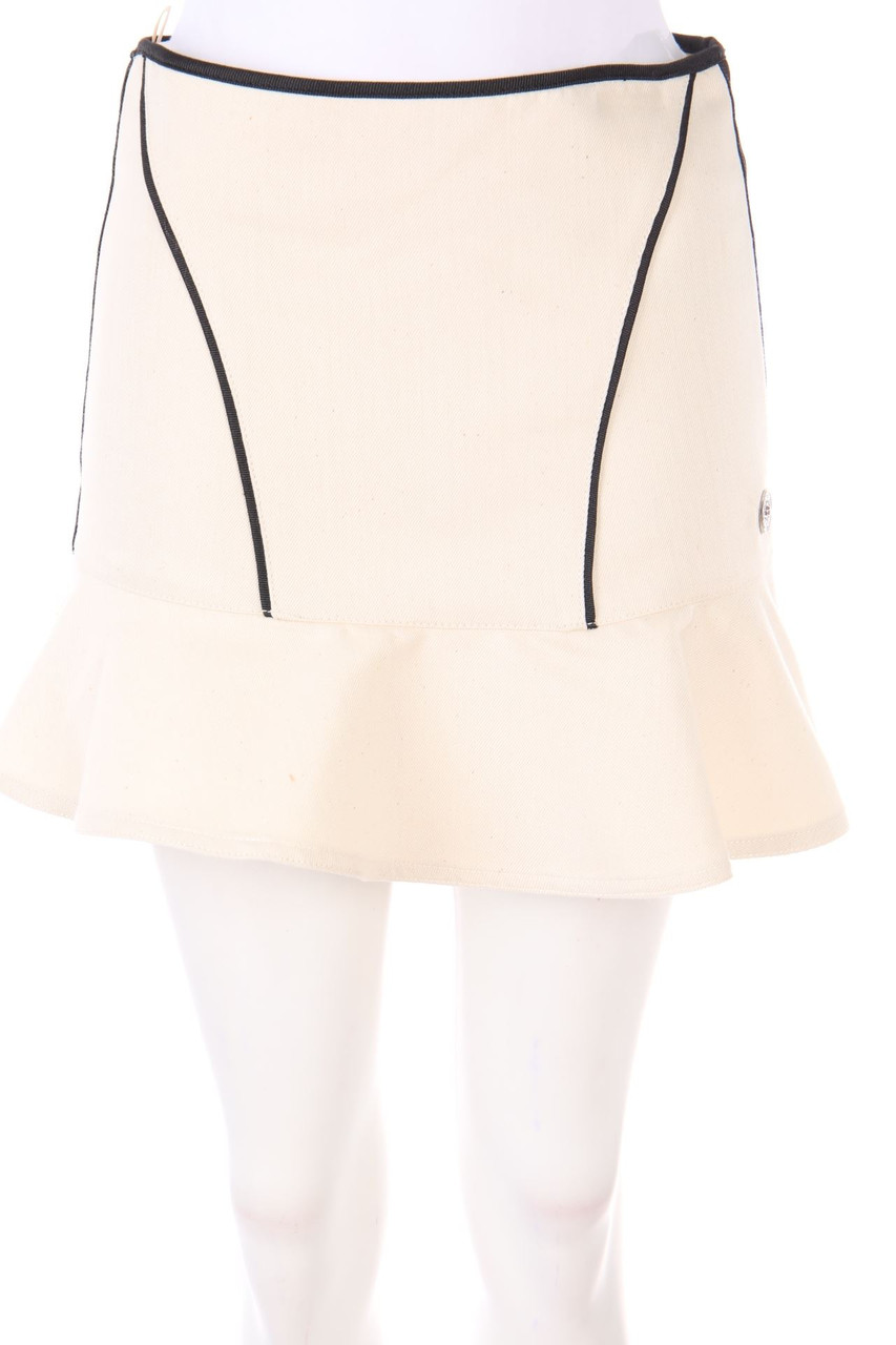 AJ ARMANI JEANS - Skirt with Logo Application with Volants - D 42