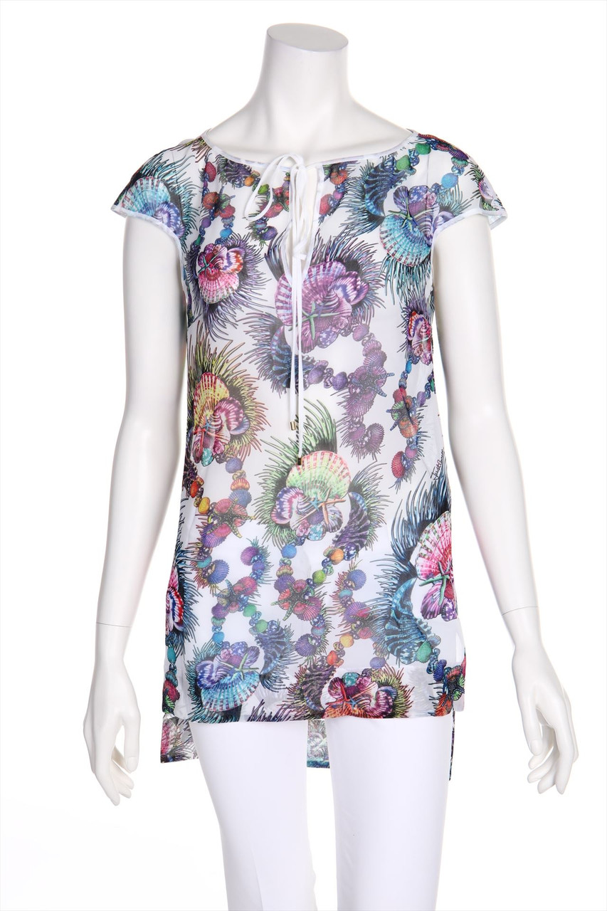 Just cavalli - Shirt with floral print - D 38