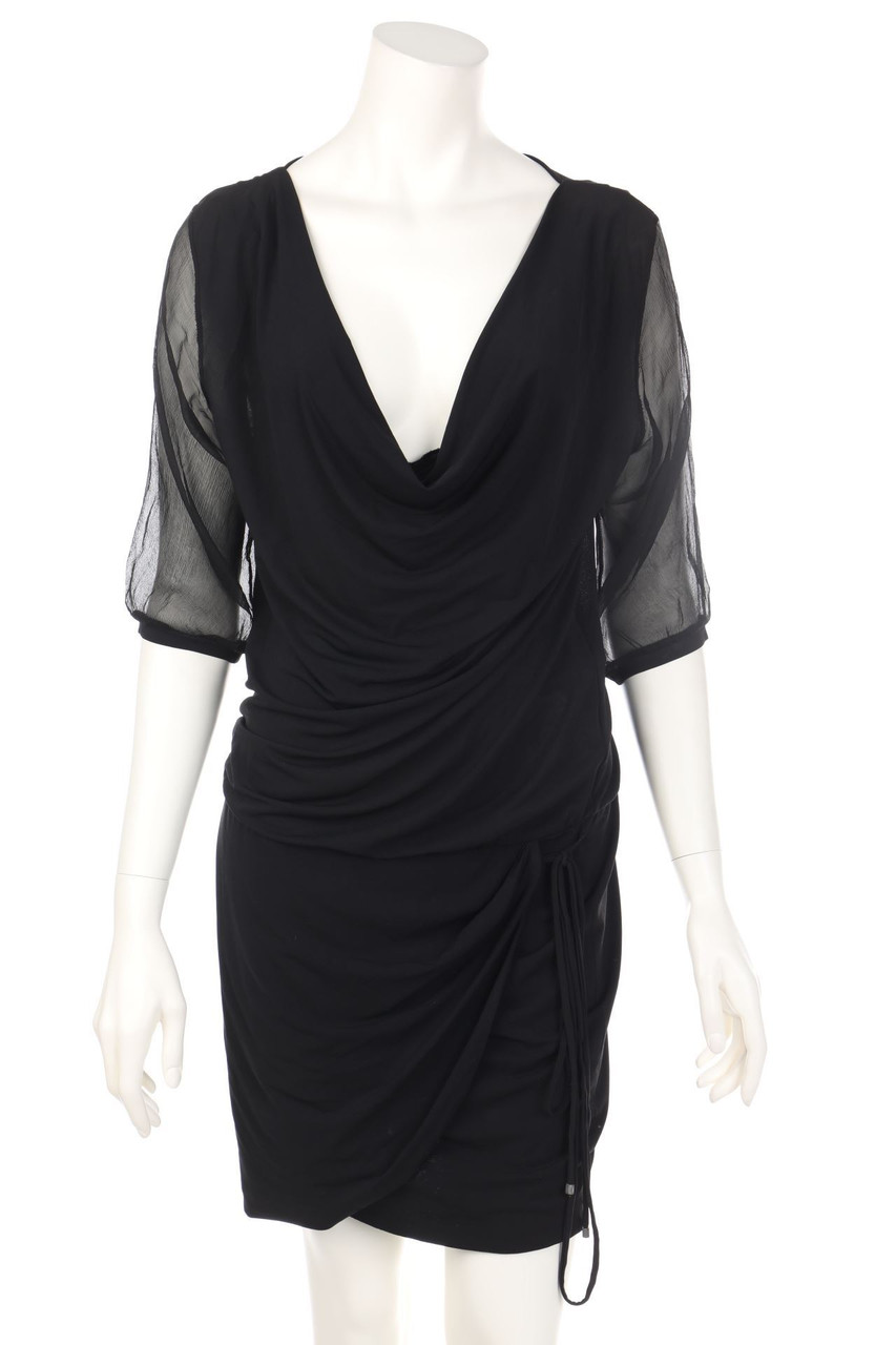 SCERVINO Street - dress with Cowl Neck with Silk - D 40
