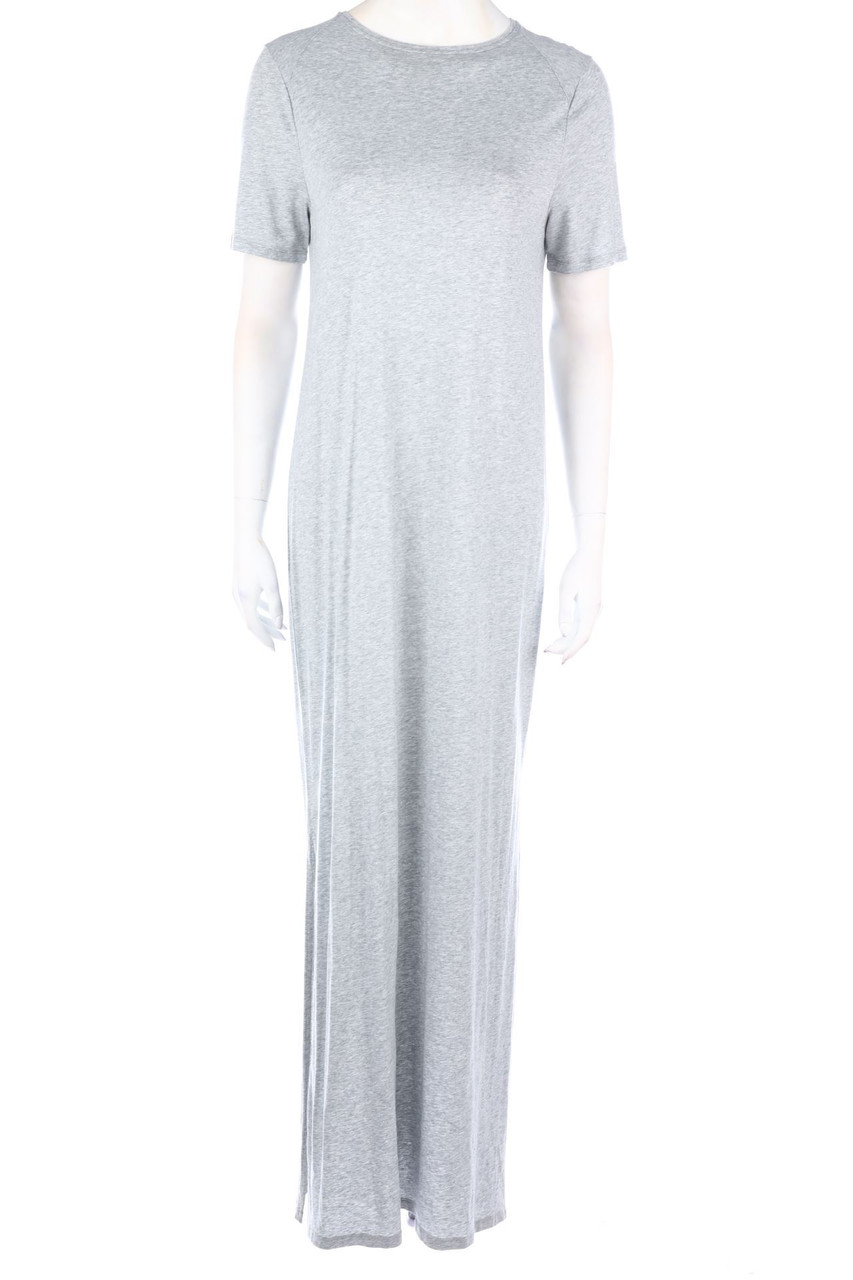 IRIS & INK - Maxi Dress, Jersey with Slit - D 38