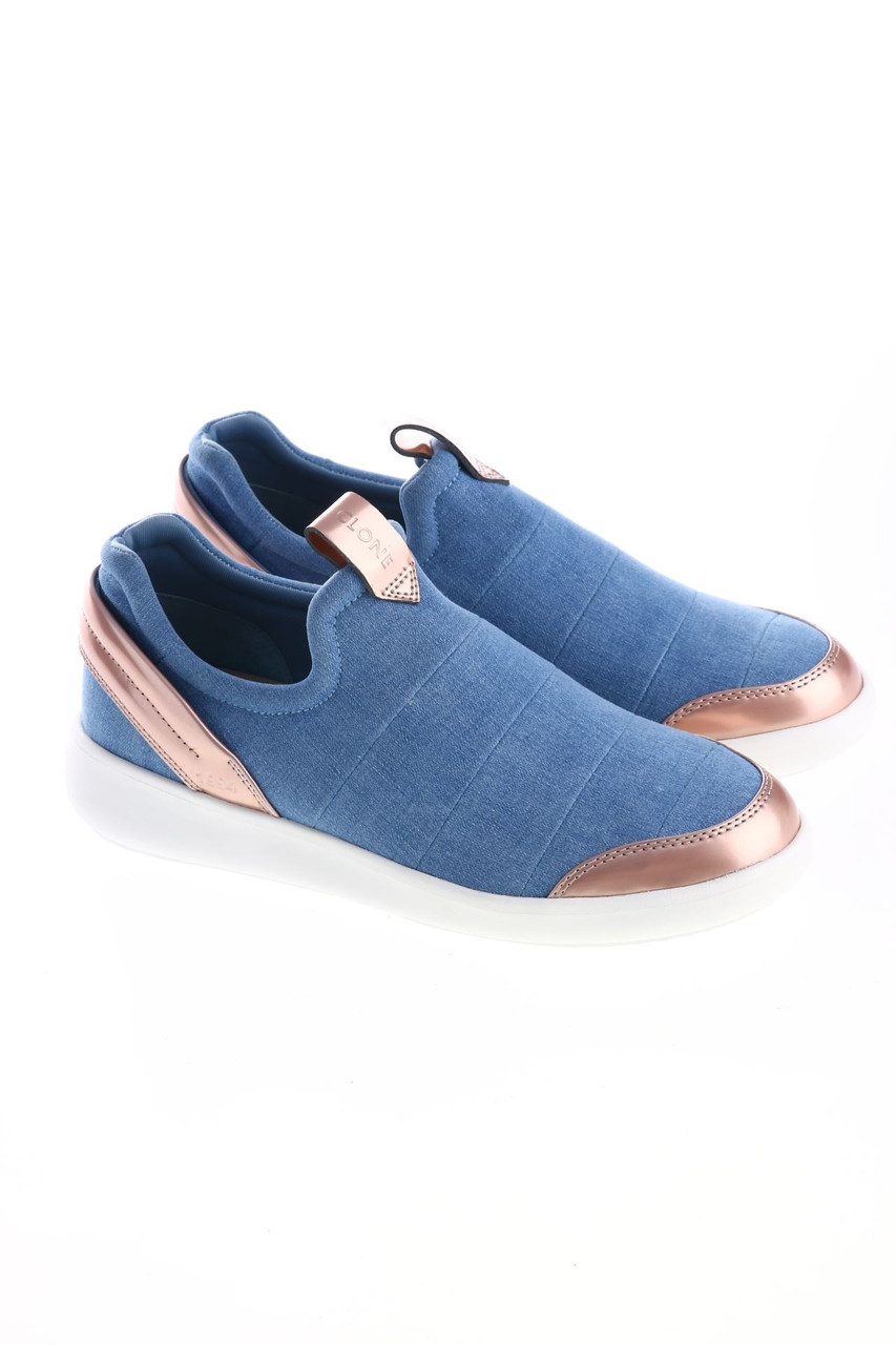 CLONE - Low-Top Sneakers in Denim-Optik
