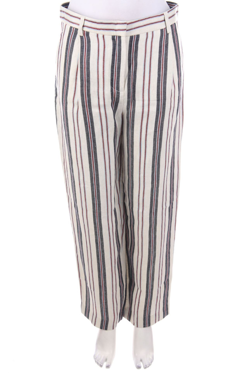 PAUL & JOE SISTER - Linen Pants with Stripes - D 36