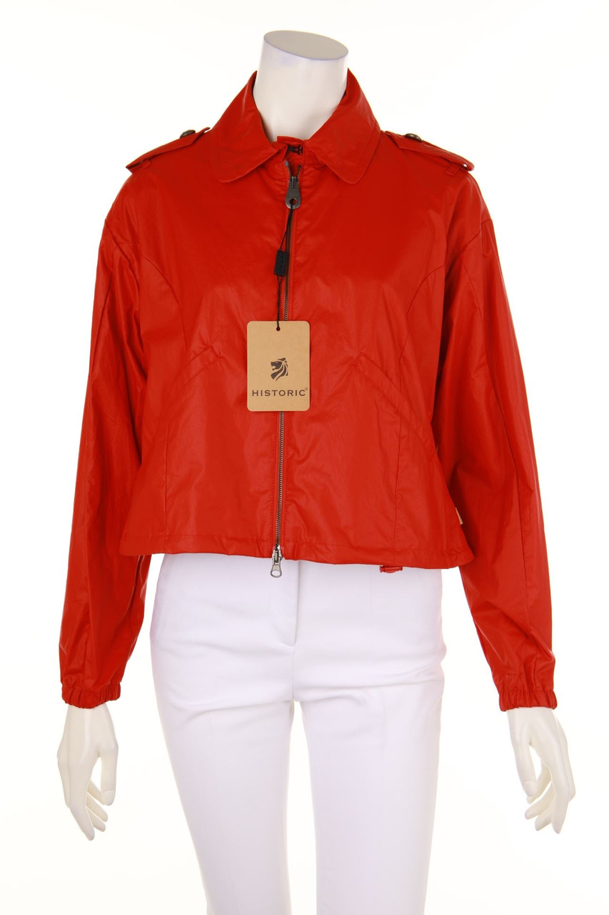 HISTORIC - Cropped-Jacket, Cotton with Shoulder Straps - XS