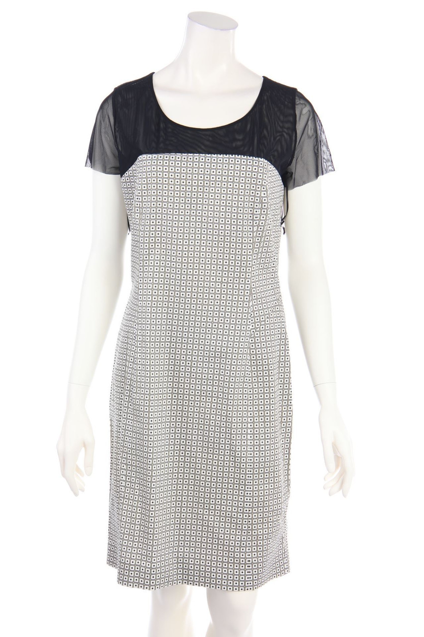 PIANURASTUDIO - dress with Geo Pattern - D 40