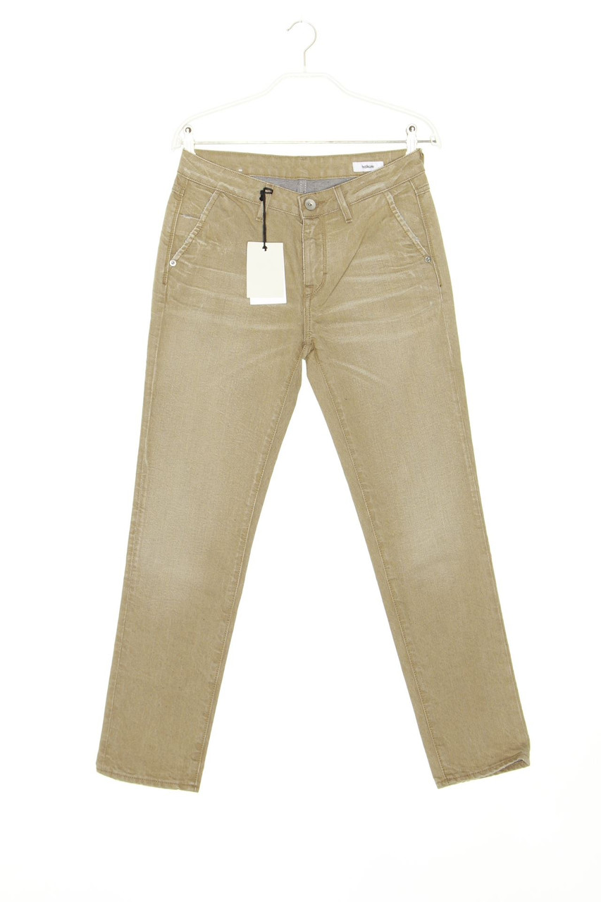 haikure - Distressed Skinny-Jeans with Logo Patch - W26