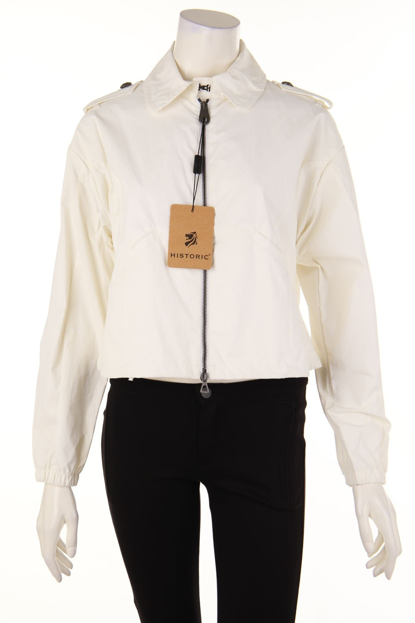 HISTORIC - Cropped-Jacket, Cotton with Shoulder Straps - XS
