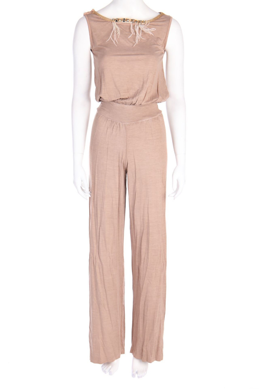 JIJIL - Jersey-Jumpsuit mit Applikationen - D 38