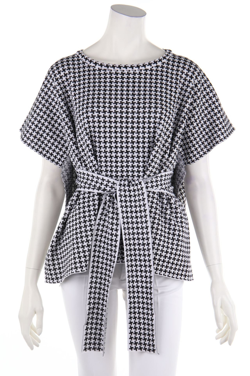 ELLA LAGO DI COMO - Shirt mit Gürtel mit Metallic-Effekt - ONE SIZE