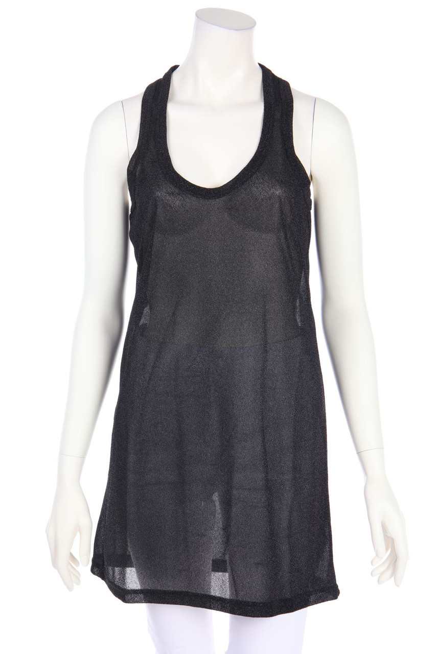 I LOVE POP - Glitzer-Top - L