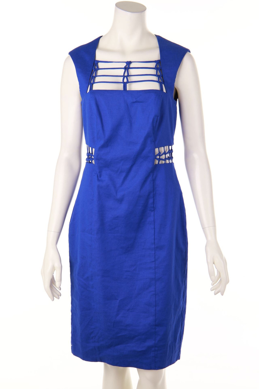 Nicole Miller - dress, Linen-Blend - D 40