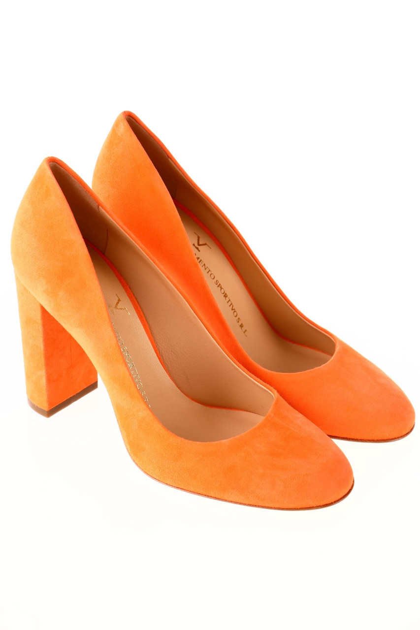 V Italia - Veloursleder-Pumps