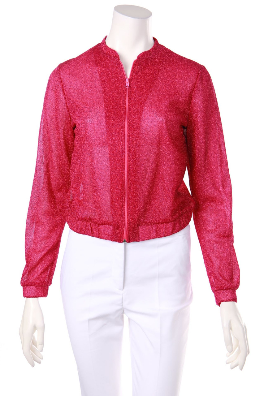 I LOVE POP - Glitzer-Cardigan - S